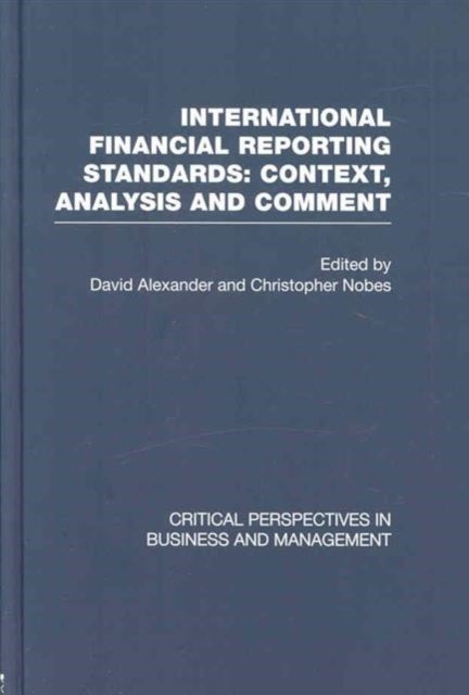 Book cover of: International Financial Reporting Standards. By: David Alexander