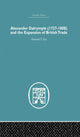Book cover of: Alexander Dalrymple and the Expansion of British Trade. By: Howard T. Fry