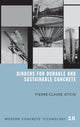 Book cover of: Binders for Durable and Sustainable Concrete. By: P-C AitCin, Pierre-Claude Aïtcin