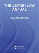 Book cover of: Jewish Law Annual Volume 16. By: Neil Hecht