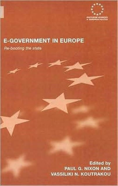 Book cover of: E-government in Europe. By: Nixon/Koutrakou