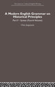 Book cover of: Modern English Grammar on Historical Principles. By: Otto Jespersen