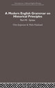Book cover of: Modern English Grammar on Historical Principles. By: Otto Jespersen