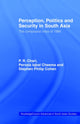 Book cover of: Perception, Politics and Security in South Asia. By: P. R. Chari