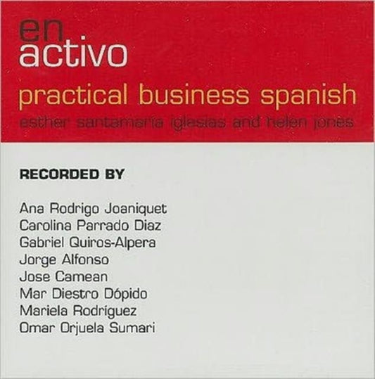 Book cover of: En Activo: Practical Business Spanish. By: Esther Santamaria Iglesias, Santamaria Igle