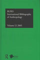 Book cover of: IBSS: Anthropology: 2005 Vol.51. By: British Library