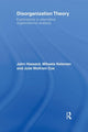 Book cover of: Disorganization Theory. By: John Hassard, Hassard et al