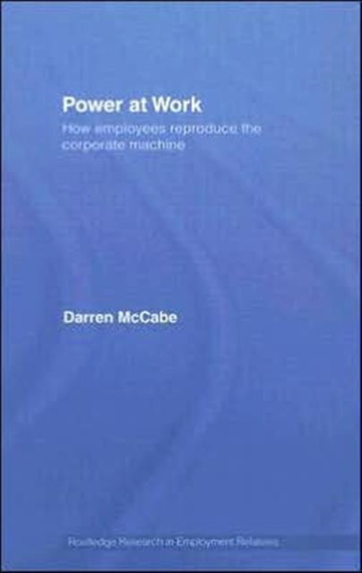 Book cover of: Power at Work. By: McCabe