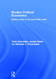 Book cover of: Modern Political Economics. By: Yani Varoufakis, Yanis Varoufakis
