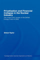 Book cover of: Privatisation and Financial Collapse in the Nuclear Industry. By: Simon Taylor