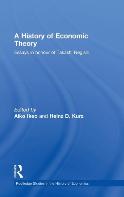 Book cover of: History of Economic Theory