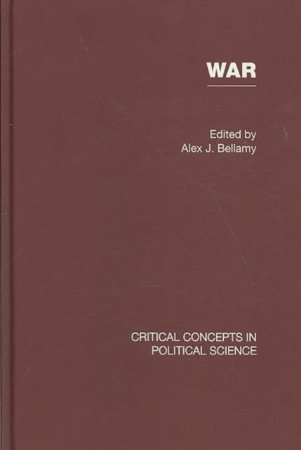 Book cover of: War