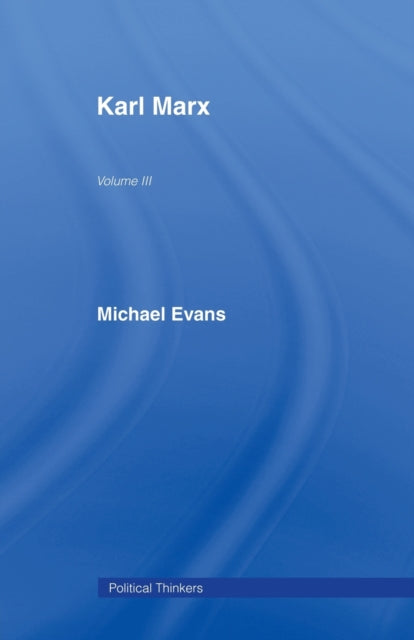 Book cover of: Karl Marx. By: Michael Evans