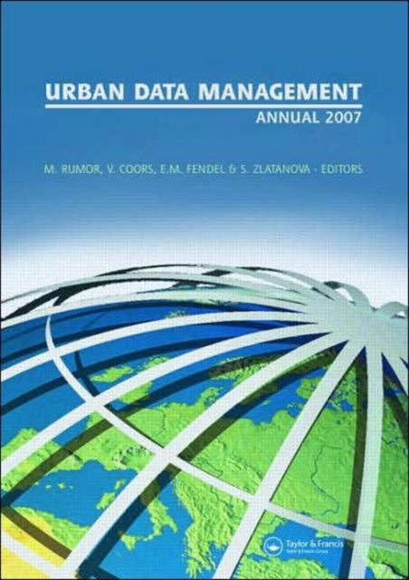 Book cover of: Urban and Regional Data Management. By: Rumor Massimo