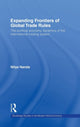 Book cover of: Expanding Frontiers of Global Trade Rules. By: Nitya Nanda