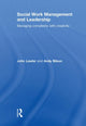 Book cover of: Social Work Management and Leadership. By: John Lawler