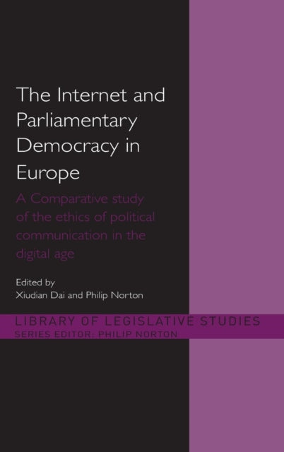 Book cover of: Internet and European Parliamentary Democracy. By: Xiudian Dai