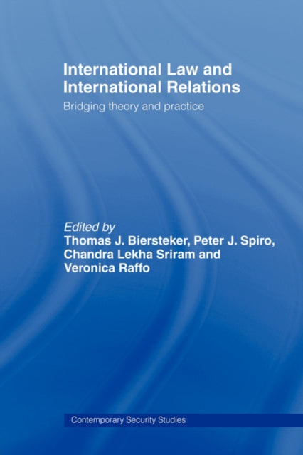 Book cover of: International Law and International Relations. By: Thom Biersteker