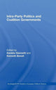 Book cover of: Intra-Party Politics and Coalition Governments
