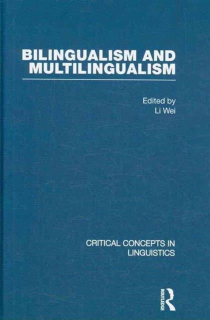 Book cover of: Bilingualism and Multilingualism