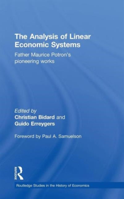 Book cover of: Analysis of Linear Economic Systems. By: M. Potron