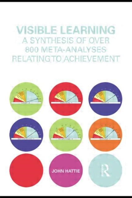 Book cover of: Visible Learning. By: John Hattie