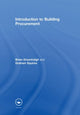Book cover of: Introduction to Building Procurement. By: Brian Greenhalgh