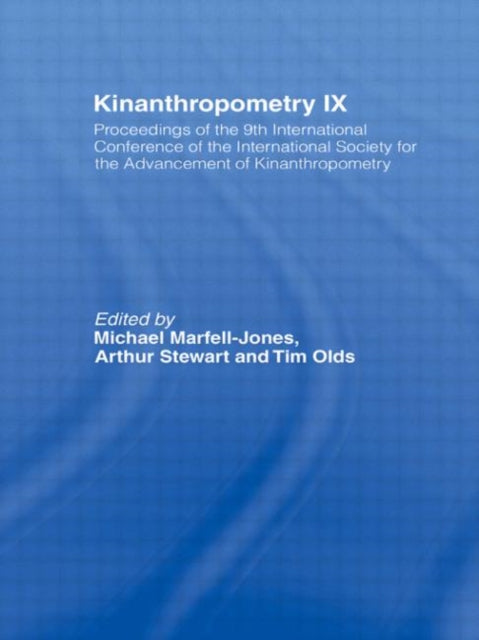 Book cover of: Kinanthropometry IX. By: Michael Marfell-Jones