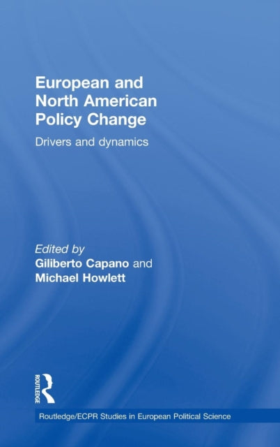 Book cover of: European and North American Policy Change