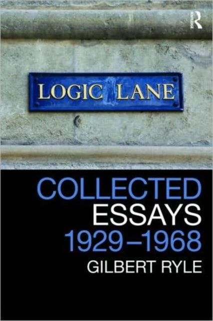 Book cover of: Collected Essays 1929 - 1968. By: Gilbert Ryle