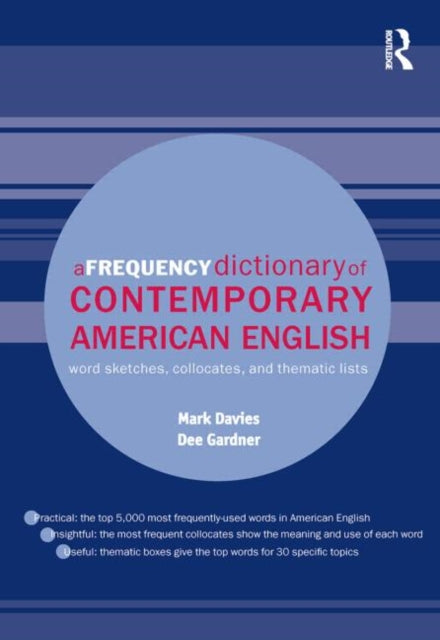 Book cover of: Frequency Dictionary of Contemporary American English. By: Davies, Mark