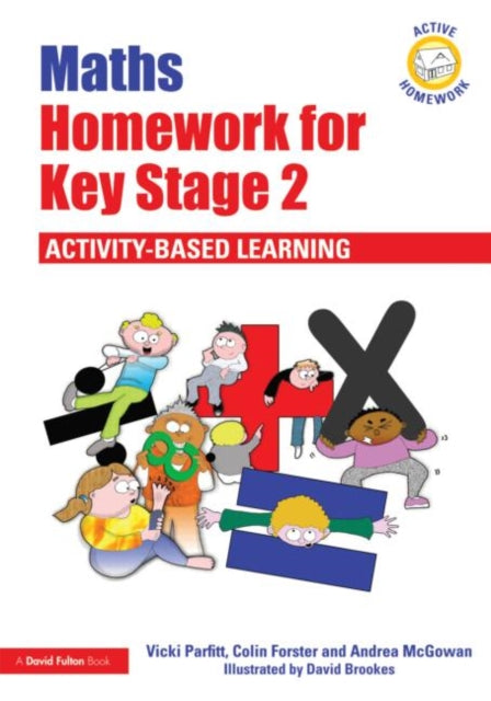 Book cover of: Maths Homework for Key Stage 2. By: Vicki Parfitt