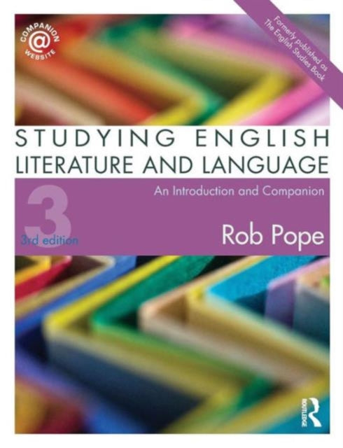 Book cover of: Studying English Literature and Language. By: Rob Pope