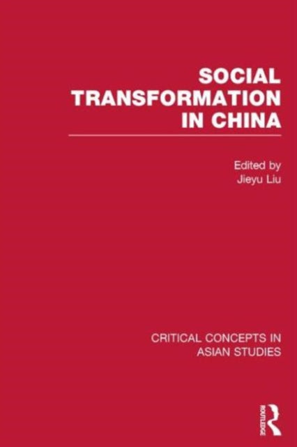 Book cover of: Social Transformation in China. By: Jieyu Liu