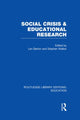 Book cover of: Social Crisis and Educational Research (RLE Edu L). By: Len Barton