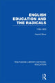 Book cover of: English Education and the Radicals (RLE Edu L). By: Harold Silver