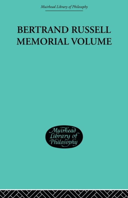 Book cover of: Bertrand Russell Memorial Volume. By: Roberts, George W, George W.