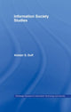 Book cover of: Information Society Studies. By: Alistair S. Duff