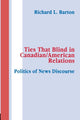 Book cover of: Ties That Blind in Canadian/american Relations. By: Richard L. Barton