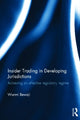 Book cover of: Insider Trading in Developing Jurisdictions. By: Wunmi Bewaji