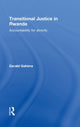 Book cover of: Transitional Justice in Rwanda. By: Gerald Gahima