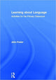 Book cover of: Learning about Language. By: John Foster