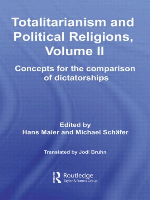 Book cover of: Totalitarianism and Political Religions, Volume II. By: Hans Maier