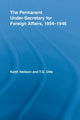 Book cover of: Permanent Under-Secretary for Foreign Affairs, 1854-1946. By: Keith Neilson