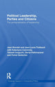 Book cover of: Political Leadership, Parties and Citizens. By: Blondel, Jean