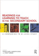 Book cover of: Readings for Learning to Teach in the Secondary School