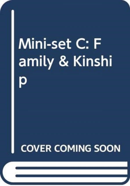 Book cover of: Mini-set C: Family & Kinship