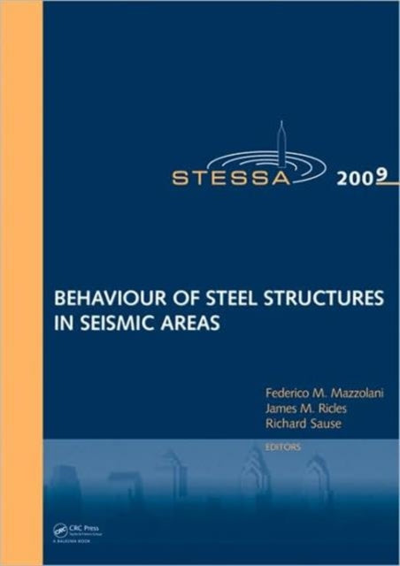Book cover of: Behaviour of Steel Structures in Seismic Areas. By: Federico Mazzolani