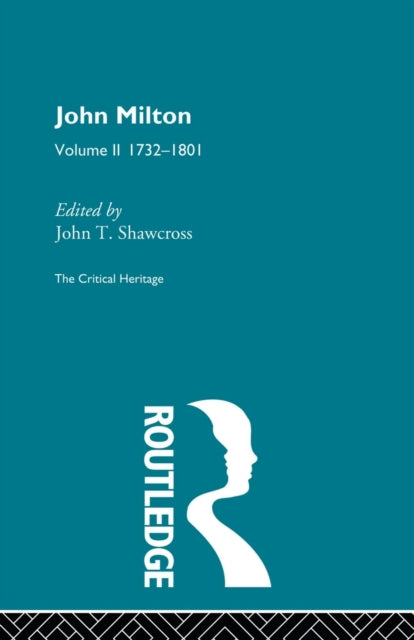 Book cover of: John Milton. By: John T. Shawcross