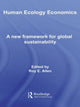 Book cover of: Human Ecology Economics. By: Roy E. Allen